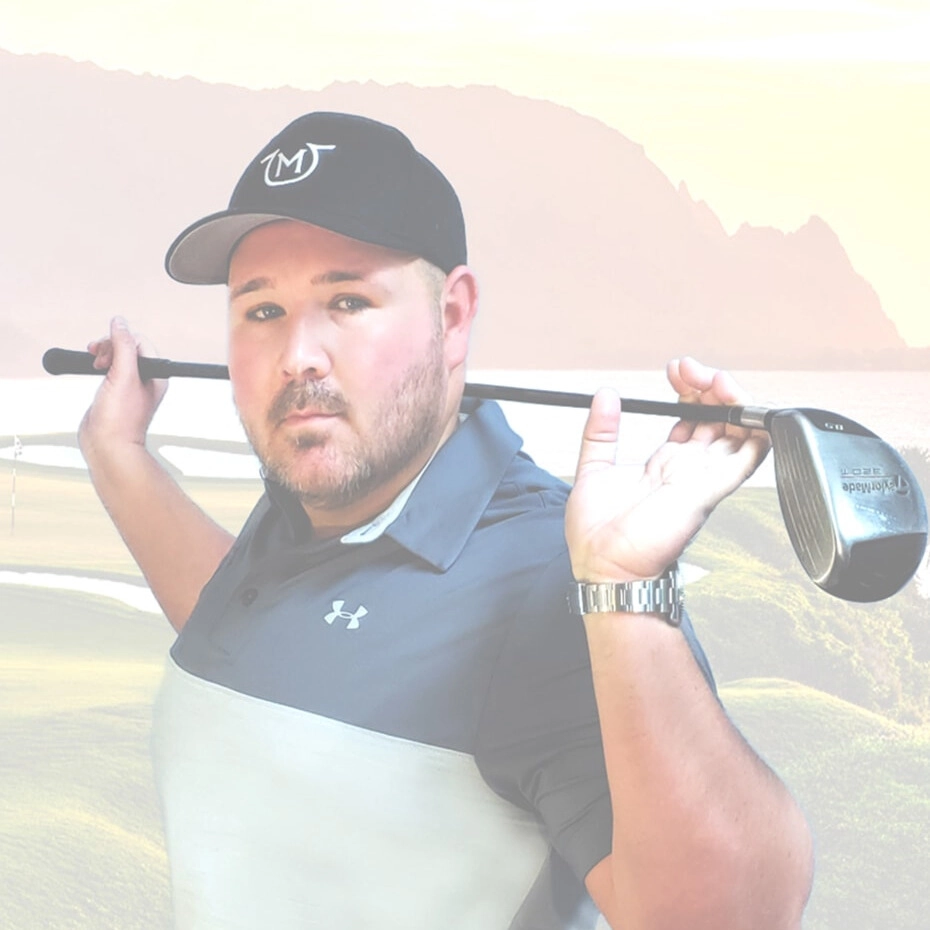 image of kevin in golf